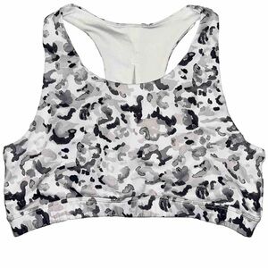 Avia Sports Bra Animal Print Girls Large 10-12